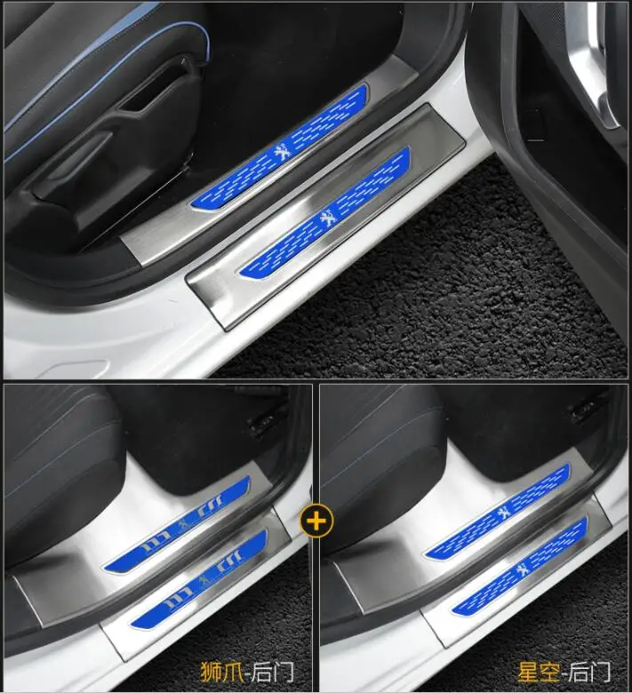 Добро пожаловать педаль подходит только для peugeot 308 украшения интерьера, специальное украшение fo308