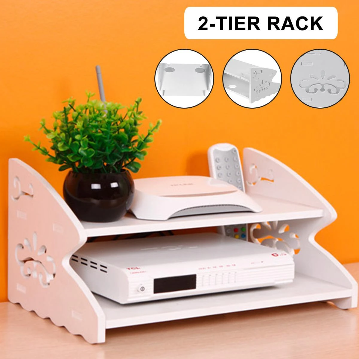 Mdf (medium Density Fiber) Wall Mounted Router Stand, For Home At Rs