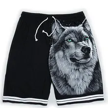 Luminous Men 3D Shorts Rock Streetwear Hip Hop Dragon Skull Wolf Cotton Boy Personalized Fluorescent Short Plus Size Club Shorts Luminous Men 3D Shorts Rock Streetwear Hip Hop Dragon Skull Wolf Cotton Boy Personalized Fluorescent Short Plus Size Club Shorts