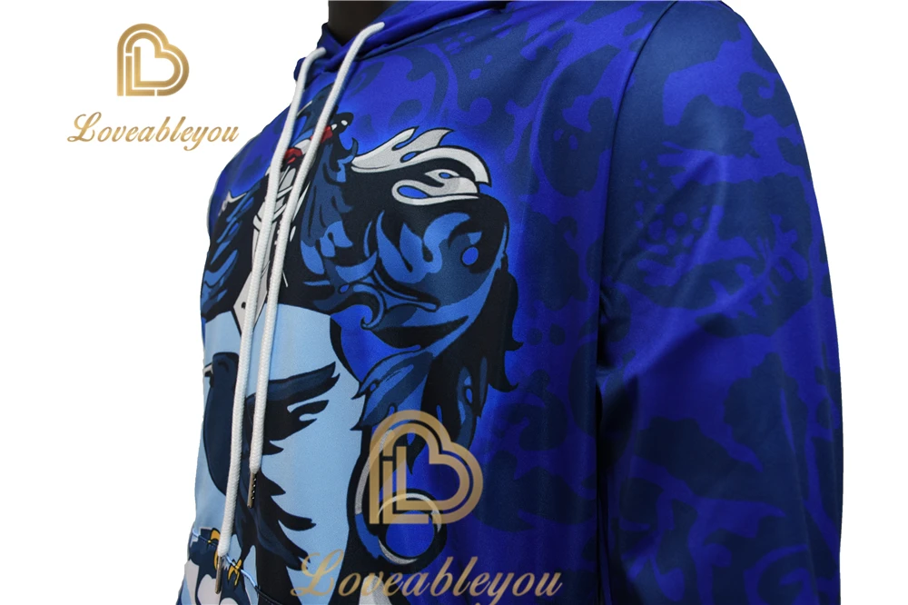 YINUODAIL мужские спортивные толстовки Ravenclaw уличная Косплей Костюм Волшебная 3D Толстовка