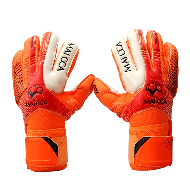 Professional Goalkeeper Gloves Latex Finger Protection Soccer Football Archer Keeper Children's Gloves Boy Hand Breathable