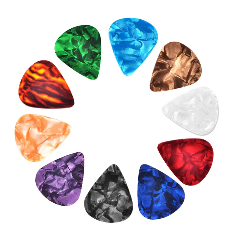 10 Pieces Guitar Picks For Your Electric, Acoustic And Bass Guitar, Premium Guitar Picks Plectrum Plectrum, 0.46mm