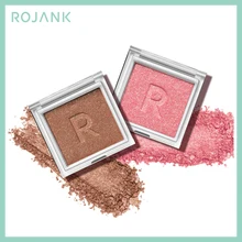 ROJANK charmante Palette de fard à paupières miroitant et mat unique couleur naturelle longue durée maquillage Palette facile à porter cosmétiques pour le visage