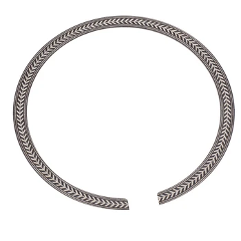 

Wood Guitar Rosette SoundHole Ring Tonewood Rosette Inlay 0.8mm For Luthier