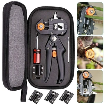 

Garden Tree Nursery Grafting Pruning Pruner Knife Shears Cutting Tool Kit