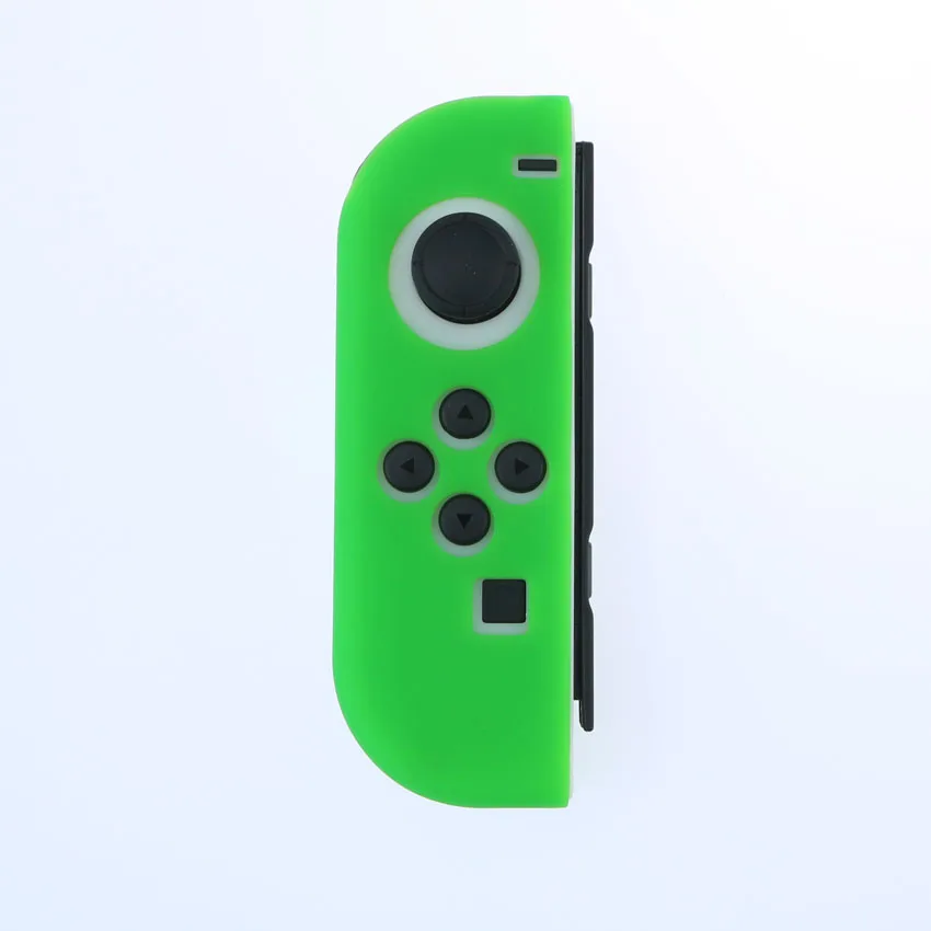 ChengHaoRan левый и правый мягкий силиконовый резиновый кожаный чехол для nintendo Switch NX NS Joy-Con контроллер - Цвет: F1
