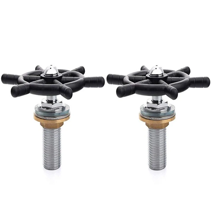 

2X Portable Pitcher Rinser Table Bar Glass Rinser 304 Stainless Steel for Household/Bar/Laboratory (Counter Top)
