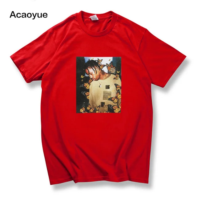 2020 Travis Scott Butterfly T Shirt 