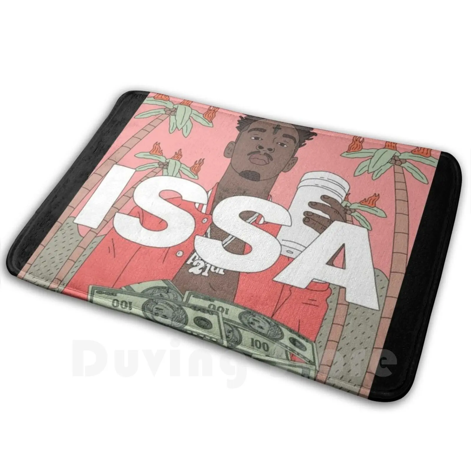 Issa 21 Tappeto Tappeto Tappeto Cuscino Morbido 21 Savage Issa Album 21 Savage Issa Album Issa 21 Savage Issa Savage 21 Savage