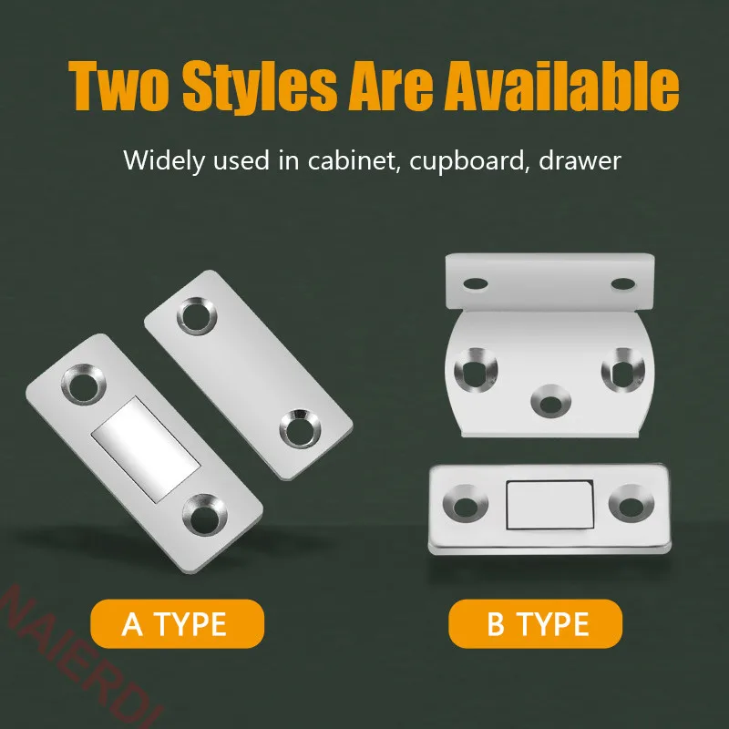 Magnetic Cabinet Catches magnetic cabinet catches magnetic cabinet latches door catches cabinet door latch Ultra Thin Cabinet Door Magnets Catch Strong Powerful for Cupboard Magnetic Latch 1/2/4/8 Pack