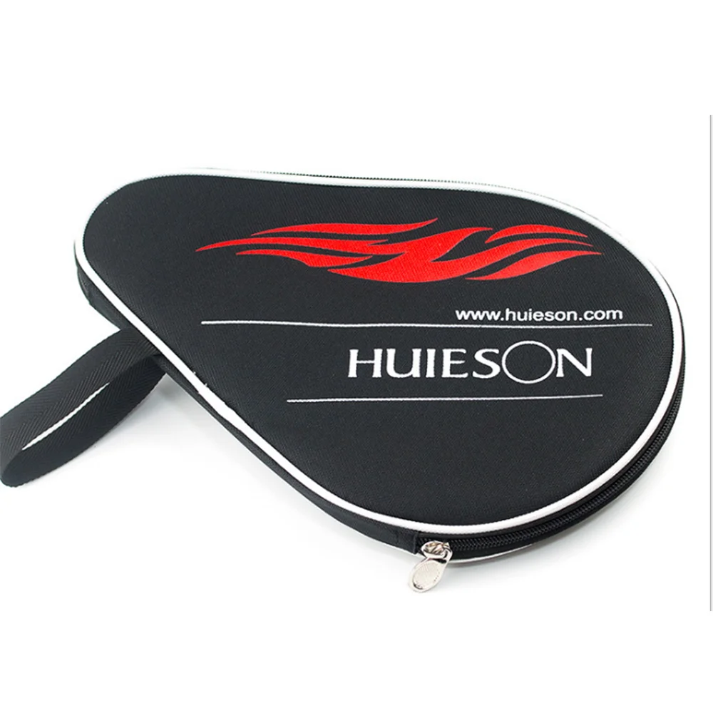 Black Blue Pouch Durable Ping Pong Ball Bag Multipurpose Paddle Bat Gourd Shape Table Tennis Racket Case Cover Storage