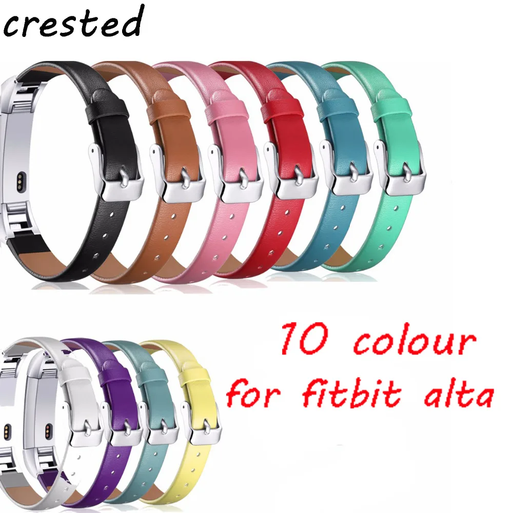 

Genuine Leather strap For Fitbit Alta /Alta HR watch band High quality Watch strap Replacement Strap