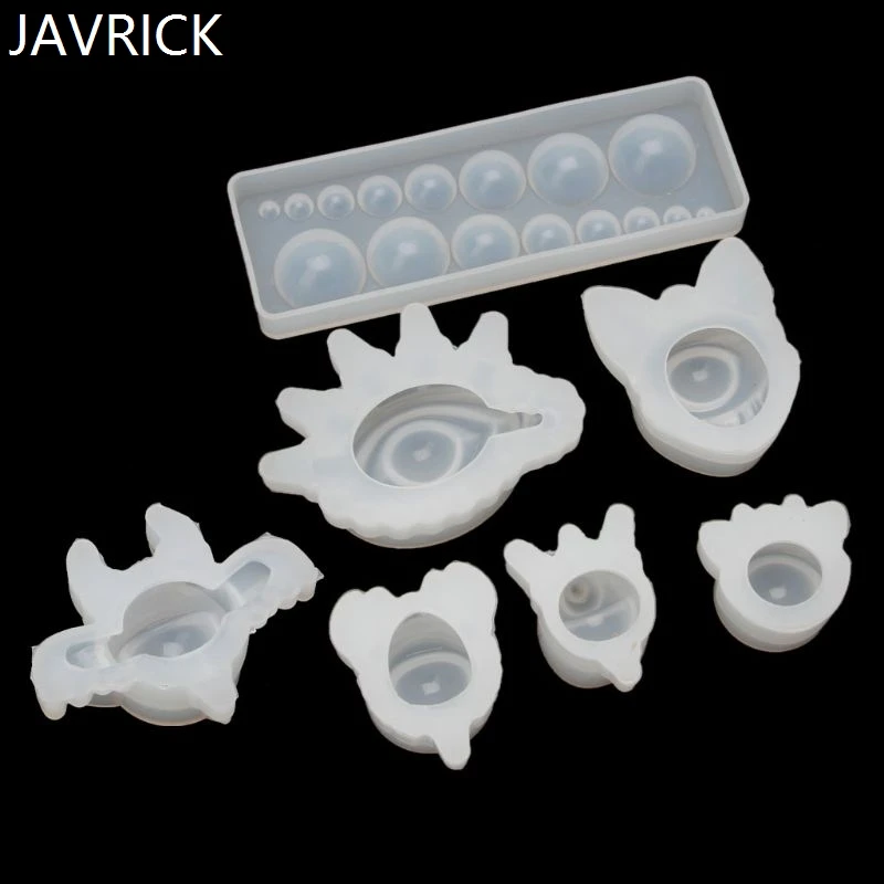 

Large Pack of DIY Resin Evil Eye Pendant Silicone Molds Kit Craft Tool DIY Pendant Accessories Jewelry Making Tool