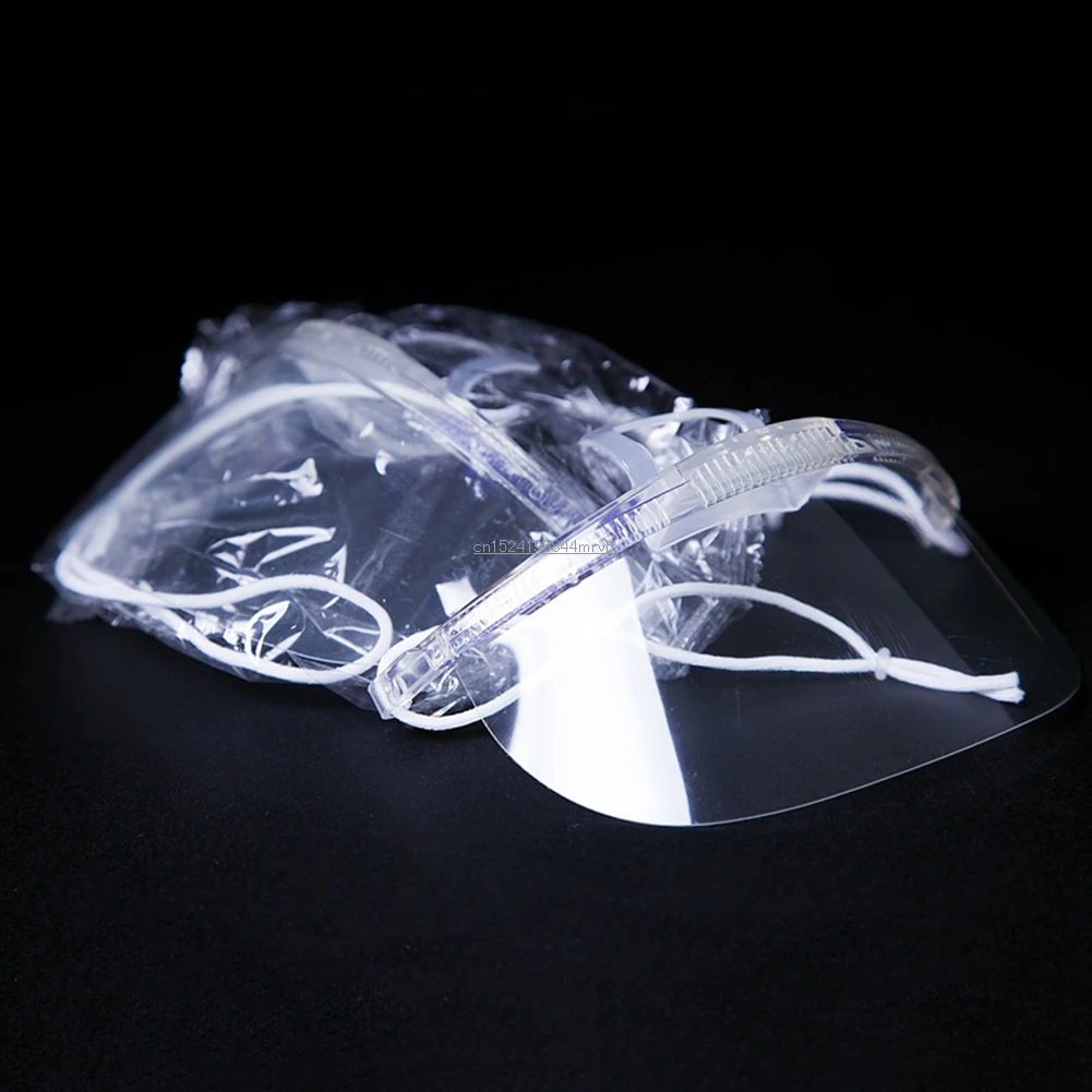 10 шт. многоразовая прозрачная противотуманная маска для лица пластиковая защита от брызг рот покрытие тату принадлежности для макияжа аксессуары для здоровья