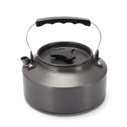 1.1L 1 человек наружная посуда из алюминия чайник для кемпинга пикника горшок с нержавеющим чайным фильтром мяч в сумке