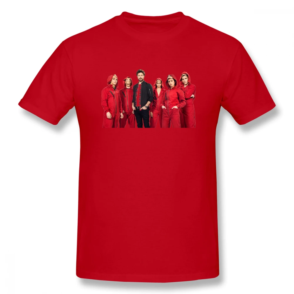 2019 La Casa De Papel The Members Men's Basic Short Sleeve T-Shirt 3D Print t shirt Cotton Funny T-shirt home Top Tees 2019 La Casa De Papel The Members Men's Basic Short Sleeve T-Shirt 3D Print t shirt Cotton Funny T-shirt home Top Tees