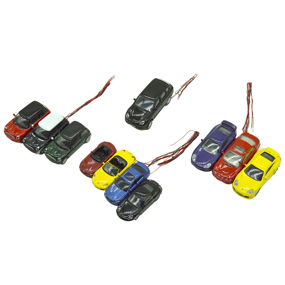 

1/75 Alloy Light Car Metal Toys Sand Table Transportation Simulation Mini Production Building Materials Diorama Toy Decoration