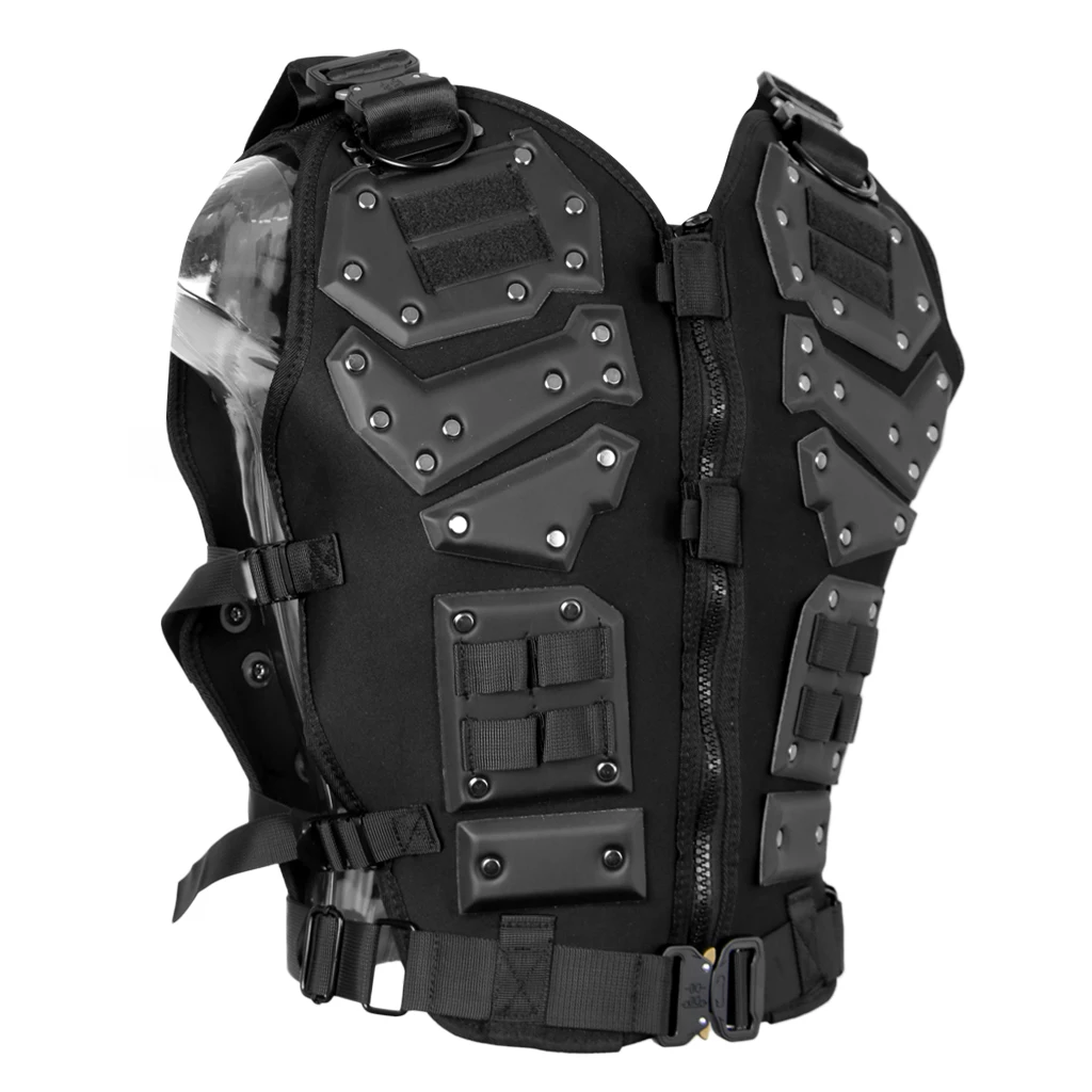 

Tactical Military Molle Vest Armor Vest Paintball Training CS Protection