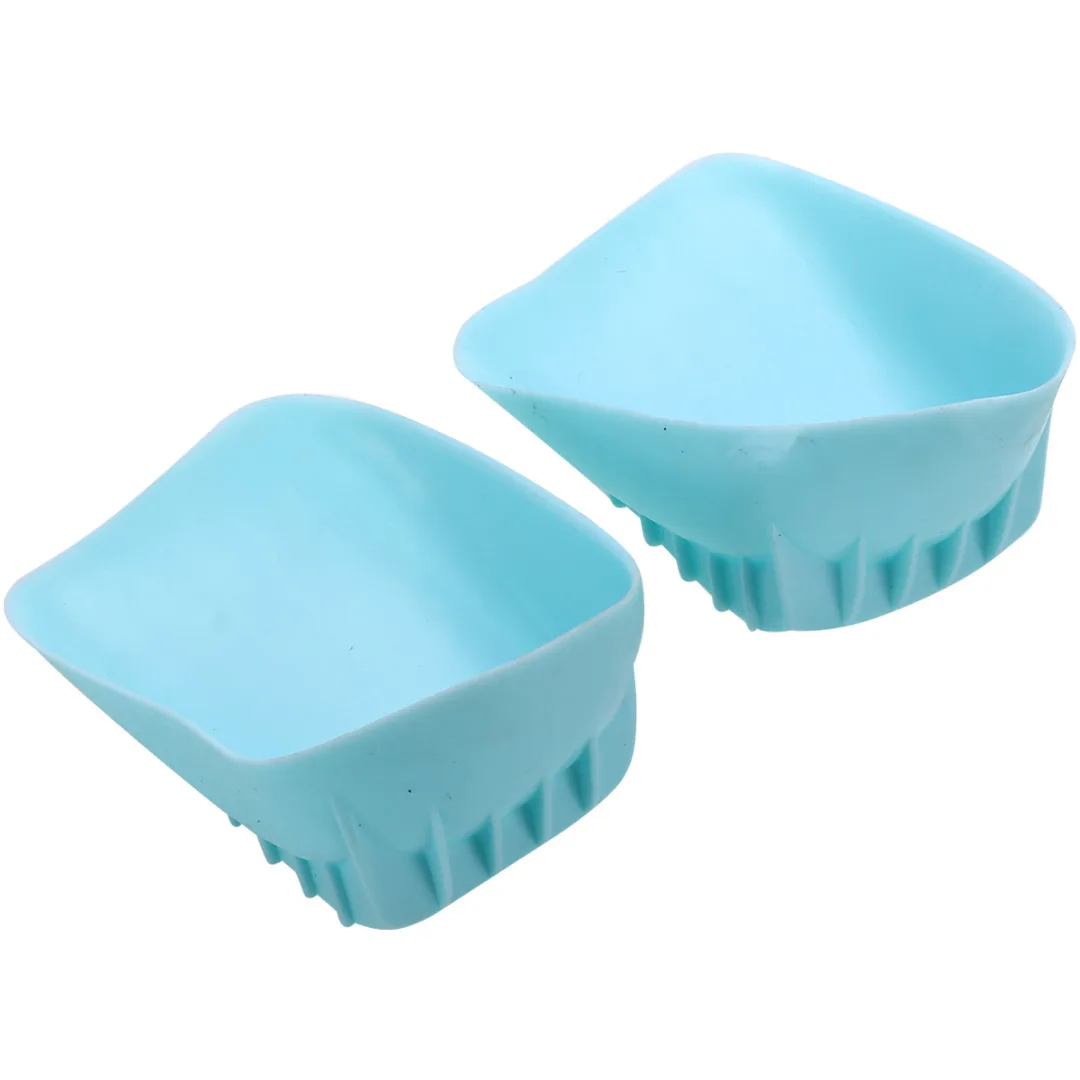 Mayitr 1 Pair Pro Heel Support Cup Spur Pad Insoles Plantar Fasciitis Treatment S/L  Silicone Heel Cup For Foot Care Tools