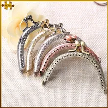 8.5cm Metal Frame Bag Handles For Diy Purse Handbag Making Purses Clasp Lock Metal Clasp Bag Accessories Bags Hardware