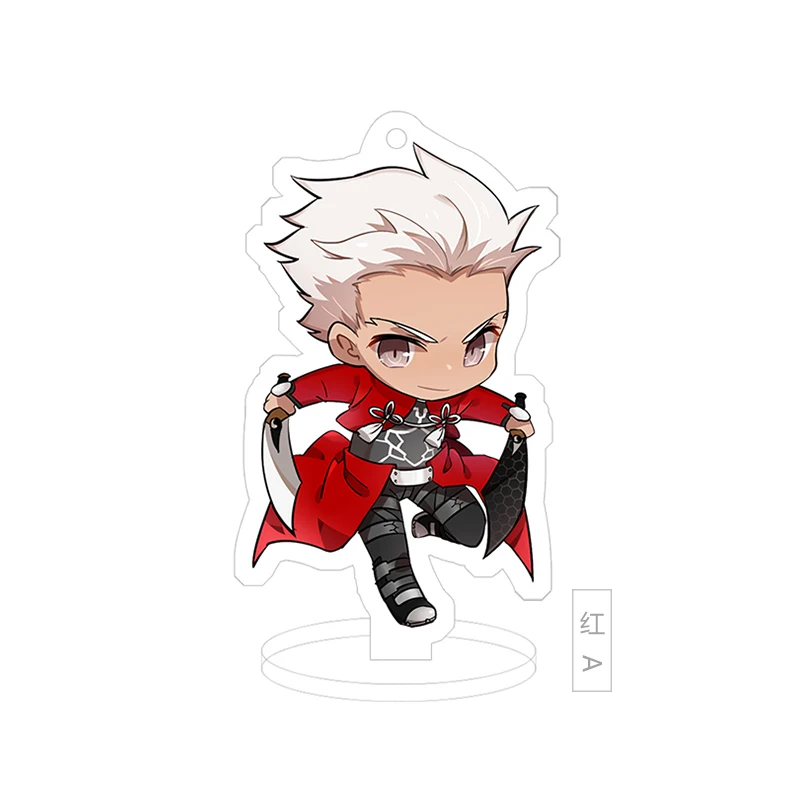 Аниме Fate Grand Order FGO Jeanne d'Arc Saber Alter Merlin акриловый брелок для косплея настольная
