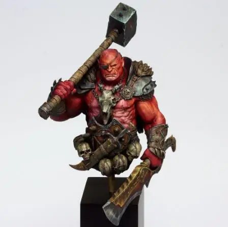 Unassambled 1/10 ancient man warrior with sword bust (NO BASE ) Resin figure miniature model kits Unpainted | Игрушки и хобби