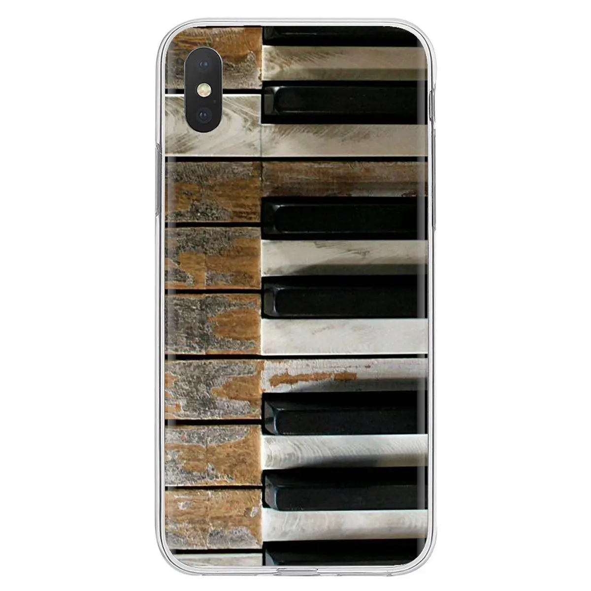 Силиконовый чехол для телефона Samsung Galaxy A10 A30 A40 A50 A60 A70 S6 Active Note 10 Plus Edge M30 Rainbow Piano Key