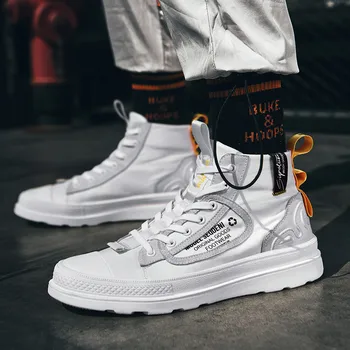 

Stylish Brand Fashion Men's Lace Up Sports Loafers Casual Sneakers New 2020 Spring Summer Canvas shoes Men Sneakers Low top sho