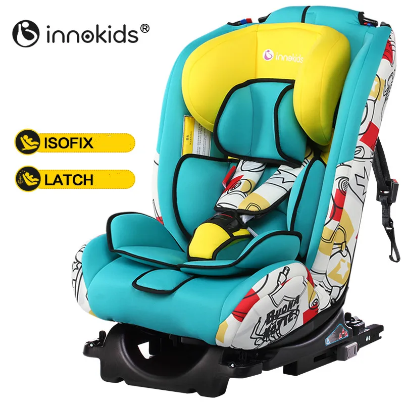Детское безопасное сиденье Innokids для детей от 0 до 12 лет, детское сиденье с защелкой Isofix