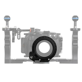 

67Mm Diving Swing Wet Lens Flip Diopter Adapter Mount Clamp for Canon Sony Cameras Underwater Photography Housings Case