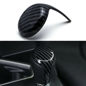 

Carbon Fiber Style Inner Gear Shift Knob Cover Trim For Toyota RAV4 2013-2018 Carbon Fiber Style Gear Shift Knob Cover Trim
