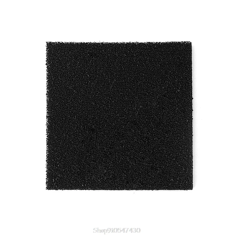 10pcs Activated Carbon Foam Black Filter Solder Smoke Absorber ESD Fume Extractor 13cm for Air Filtration Tools D17