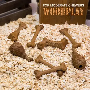 

Dog Toy Cleaning Teeth Wood Bite-resistant Molar Stick Dog Toothpaste Sticks Cleaning Teeth Chew Toy For Dogs N06