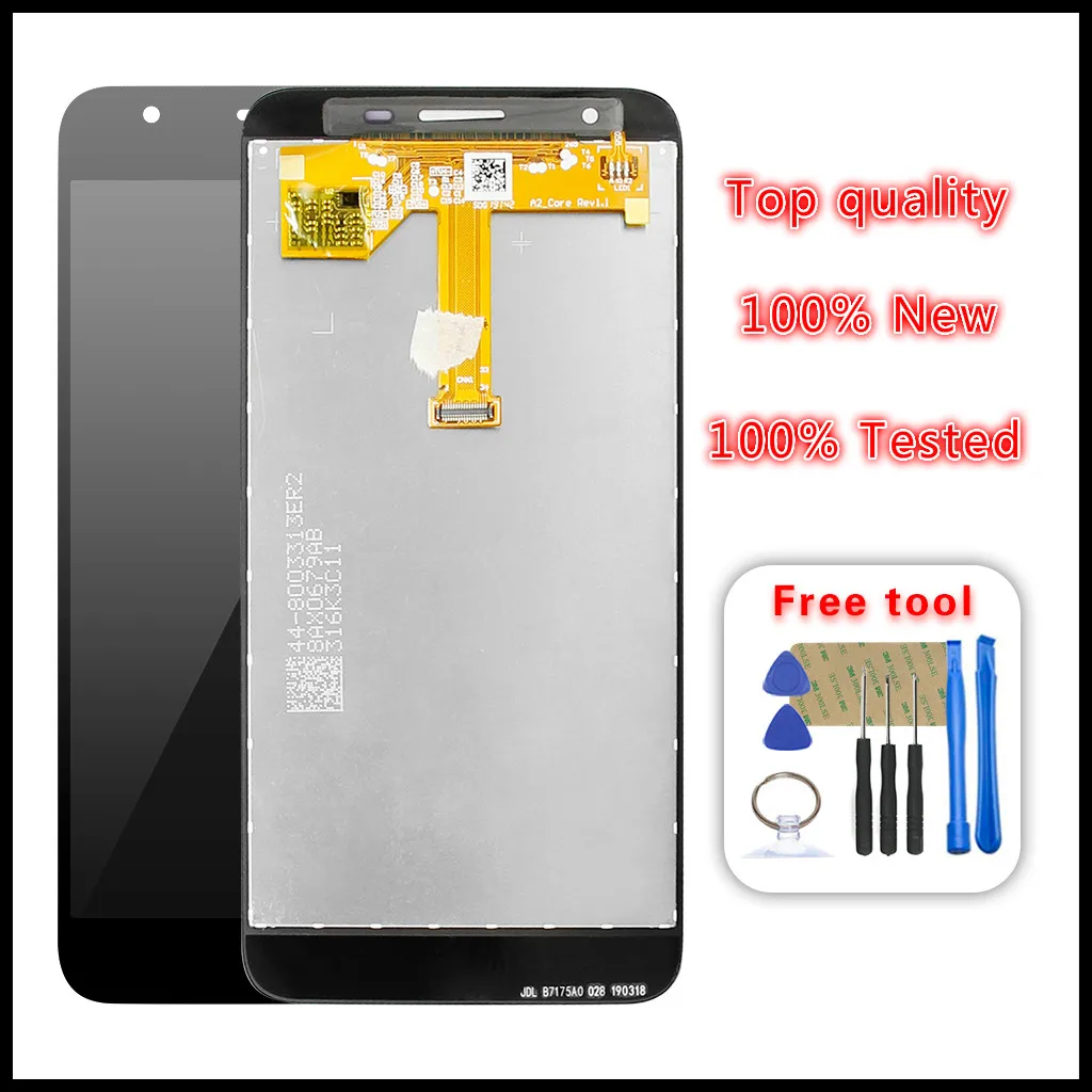 

Sent, please check For Samsung Galaxy A2 Core A260 SM-A260F/DS A260F LCD Display Touch screen digitizer Assembly Free Tools