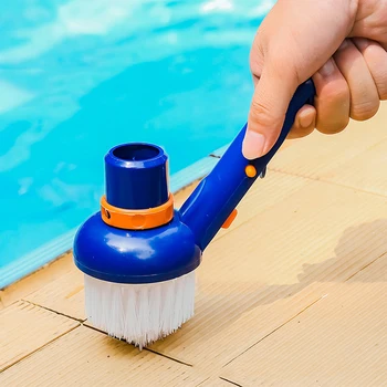 

Vacuum Brush for Pool Step Corner Swimming Pool Cleaning Brush useful cleaning accessories set