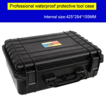 Профессиональный набор инструментов ударопрочный защитный Чехол чемодан Toolbox камера коробка оборудование камера чехол с предварительно вырезанной поролоновой подкладкой