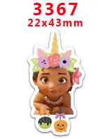 Кабошоны 30 шт мультфильм плоское украшение из смолы pr 6837 - Цвет: 3367