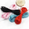 Cute-idea 10m/lot Colorful Nylon Cord 1.5mm  DIY Baby Teether Pacifier Clip Toy Accessories Bracelet Braided String Baby Goods 3