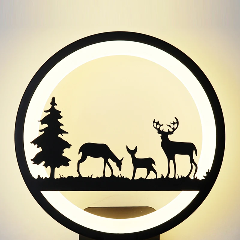 

Nordic Modern Design Wall Lamp LED For Bedroom Bedsides Corridor Wall Decoration Light TV Background Art Aisle Wall Lamp Lustre