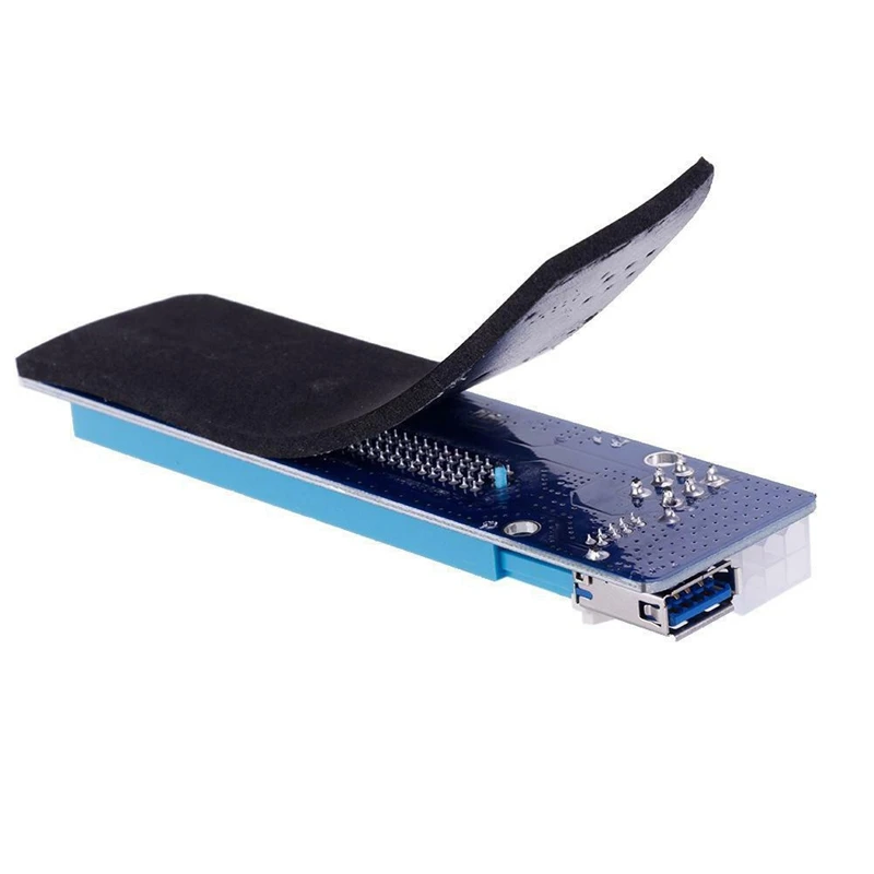 Ver008C 6Pin Pci-E 1X к 16X Райзер карты удлинитель Usb 3,0 кабель для добычи