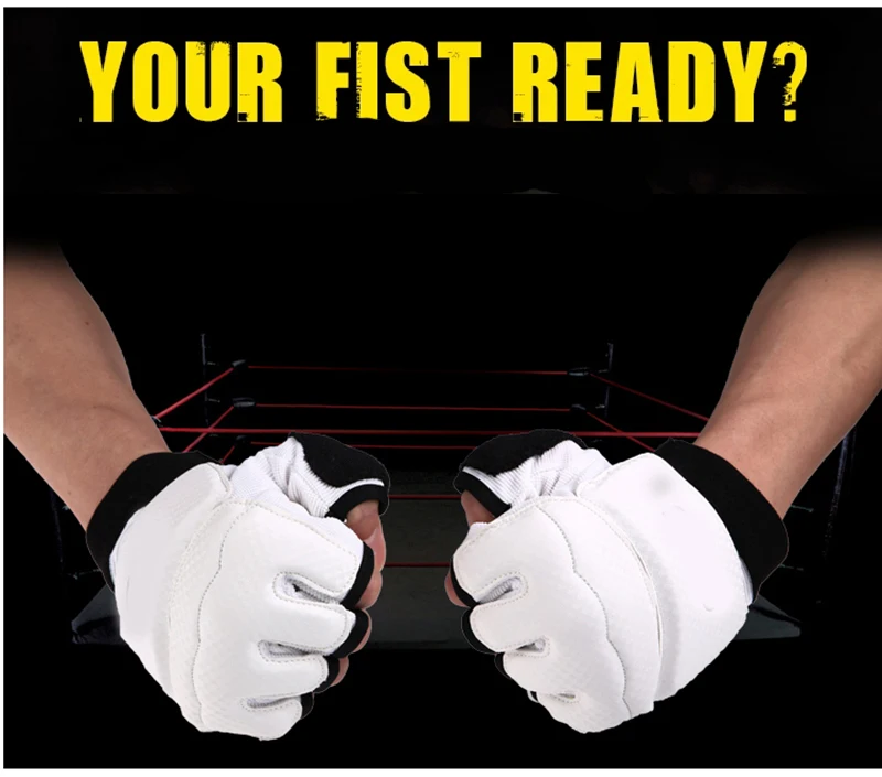 Boxing Half Fingers Adults Boxing GlovesKids Sandbag Training  Gloves SandaKarateMuay Thai Fitness Taekwondo Protector (15)