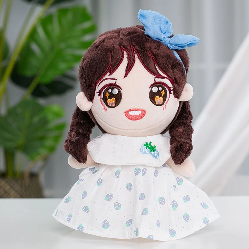 Doll Clothes for 20cm Idol Dolls Baby Doll Lovely Outfit Skirt Stuffed Toy for Korea Star Kpop EXO Dolls Accessories 8