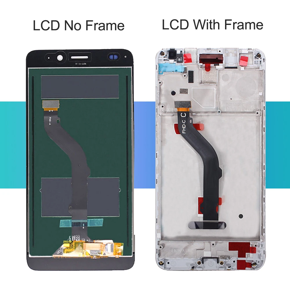 Дисплей для HUAWEI Honor 5C/Honor 7 Lite/GT3 lcd кодирующий преобразователь сенсорного экрана в сборе с рамкой ЖК-дисплей NEM L21 L51