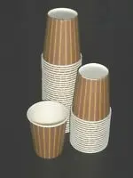 

200 pieces of tea, coffee, will non-spill, leak-proof cardboard cups