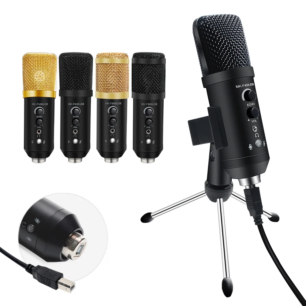 Microfone para pc Usb para Gravação de Karaoke Atualização Microfone Cardioide Microfonos Cantando bm 800 Usb