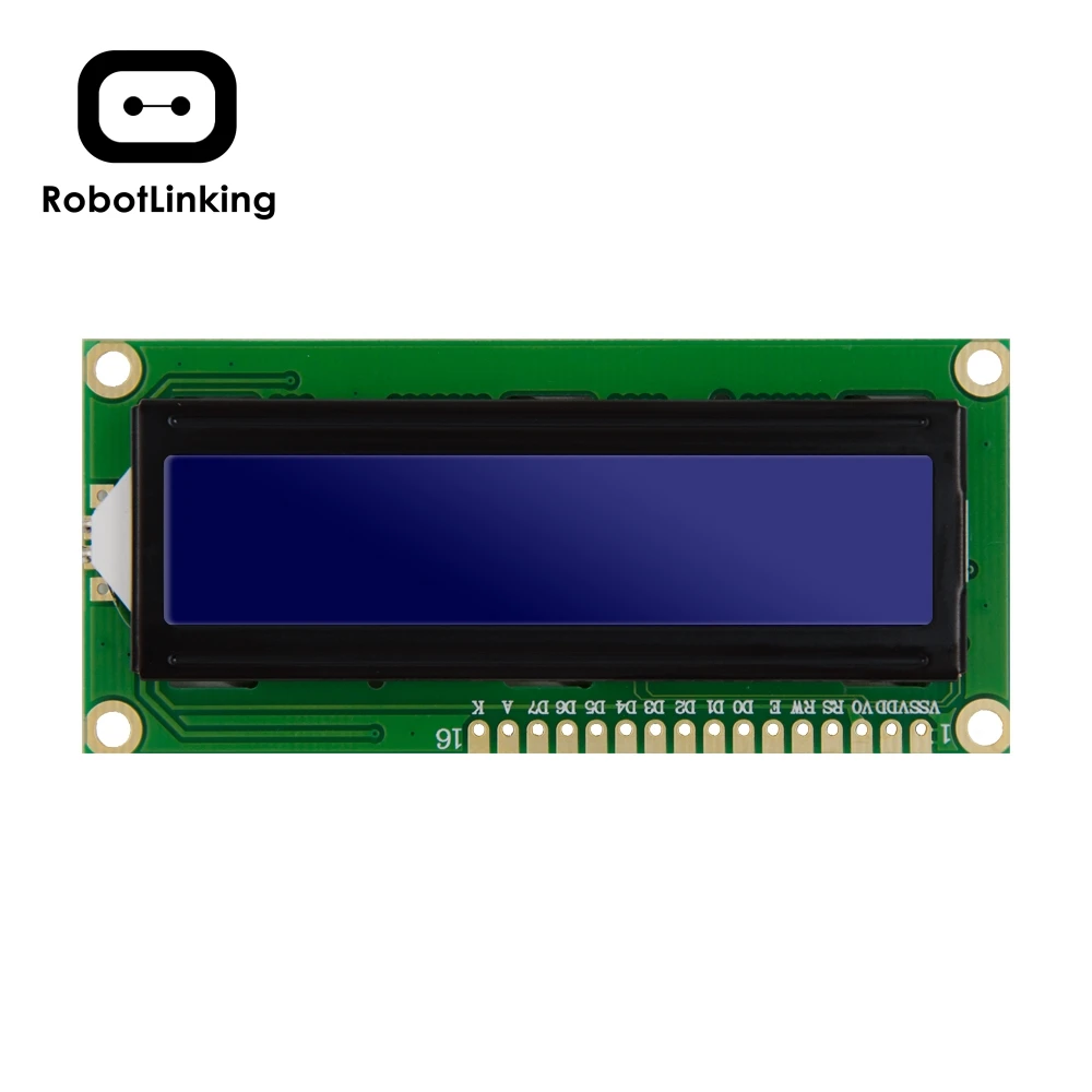 ЖК модуль монитора 1602 5V синий (желтый зеленый) экран и белый код для Arduino UNO 2560 Raspberry