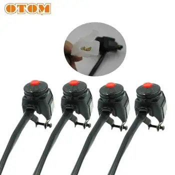 

OTOM New 4 Pcs ON OFF Switch Motocycle Engine Starter Kill Switch For KTM HUSQVARNA FC FS FE FX SXF EXCF EXC XCW 250 350 450 500
