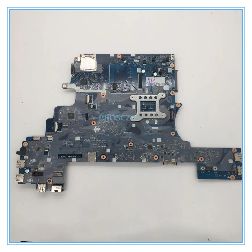 Высокое качество для E6540 Материнская плата ноутбука CN-0H8XNK 0H8XNK H8XNK VALA1 LA-9414P Pga 989 работает хорошо