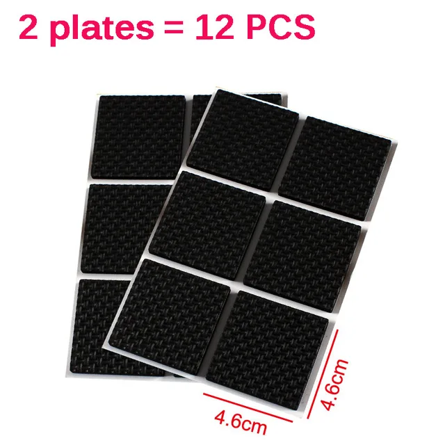 Chair foot pad table Leg pad table corner sofa leg mute wear-resistant anti-slip stickers furniture silicon protection cover A4
