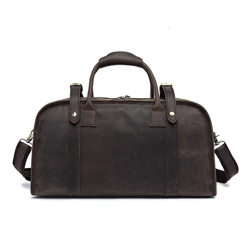 Men's Genuine Leather Travel Bags Hand Luggage Men Suitcases Traveling Bag For Leather Duffle Big Bag Crocodile Bolso De Viaje - Цвет: DeepCoffee